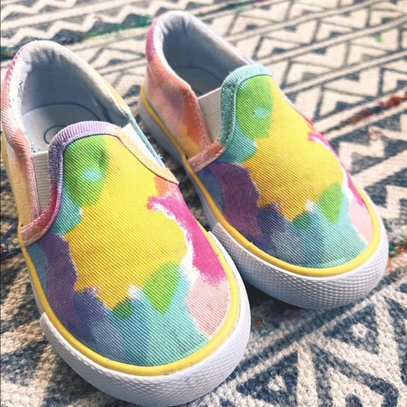 Rainbow Cat & Jack Slip Ons - Picture 3 of 3